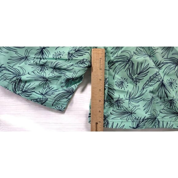 U.S. Polo Assn Big Mens Plus Size 3XL XXX Board Swim Shorts Blue Green Tropical - Picture 7 of 10